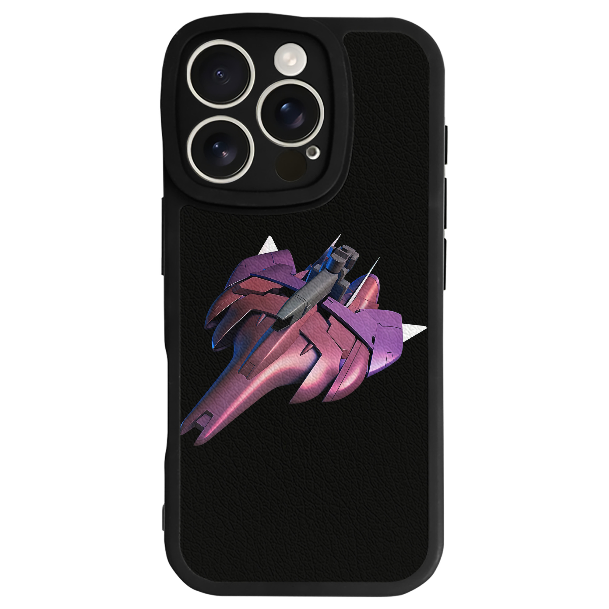 （画像用） 機動戦士ガンダム Mobile Suit Gundam 【iPhone 16シリーズ対応】シリコンスマホケース（レザー調） 材質：シリコン